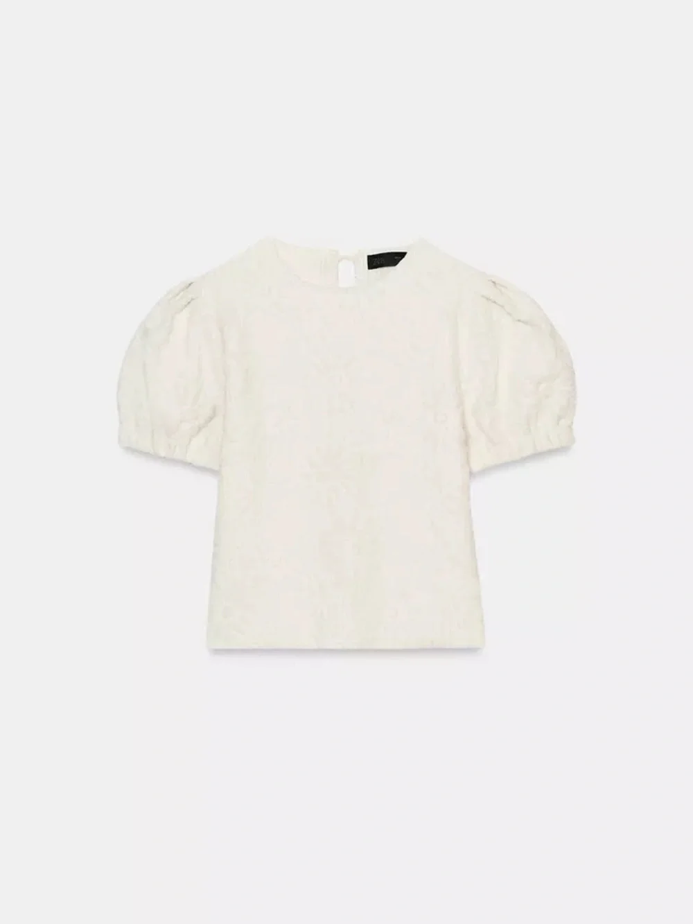 Zara round top elastic